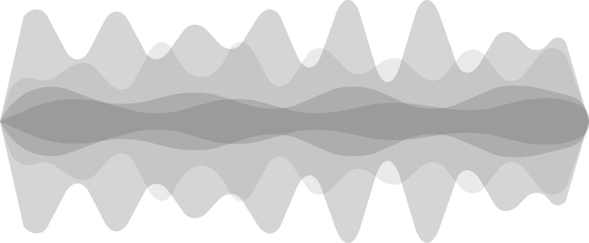 Multiple layers of grey abstract waves are flowing smoothly on a white background, creating a sense of calmness and tranquility vector
