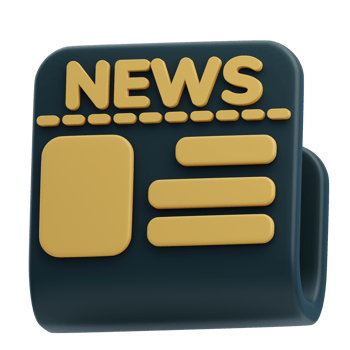 3D Digital Justice News Article Design png