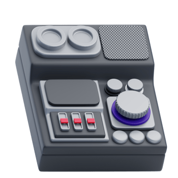 3D Audio Mixer for Podcasts And Performance png