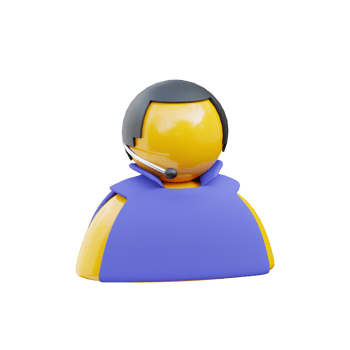 3D Customer Service Icon for Business png