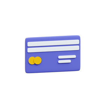 3D Digital Debit Card Business Icon png