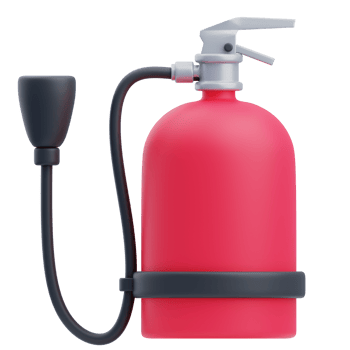 3D Construction Fire Safety Equipment png