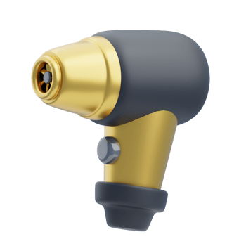 3D Modern Hair Dryer for Stylish Look png