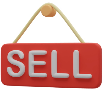 Sell Board 3D Real Estate Model png
