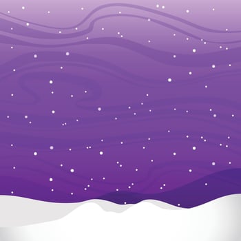 Winter landscape background. Christmas festival design vector