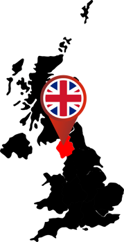 Carlisle city pin map location png