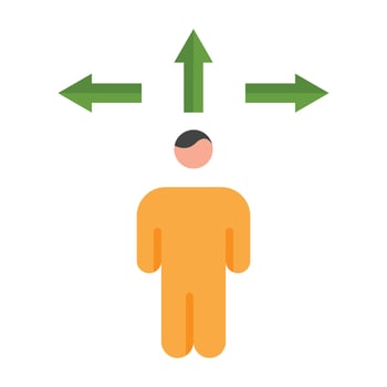 Choice Icon Design vector