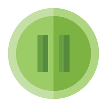 Pause Icon Design vector