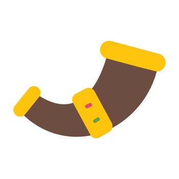 Bull Horn Icon Design vector