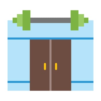Gym Icon Design vector