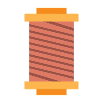 Copper Wire Icon Design vector