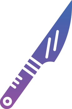 Knife Illustration Icon vector