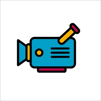 camera icon illustration vector