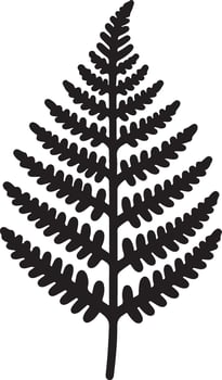 High Quality Fern Icon Art Images vector