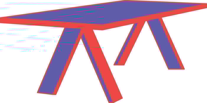 Chic and Functional Modern Table Designs vector