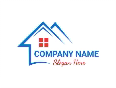Luxury Real Estate Logo Design vector