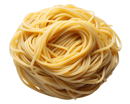Ready to cook spaghetti noodles png