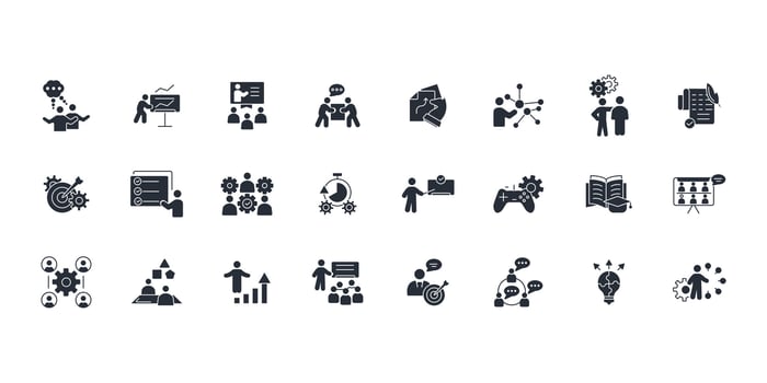 Workshop icon set..Editable stroke.linear style sign for use web design,logo.Symbol illustration. vector