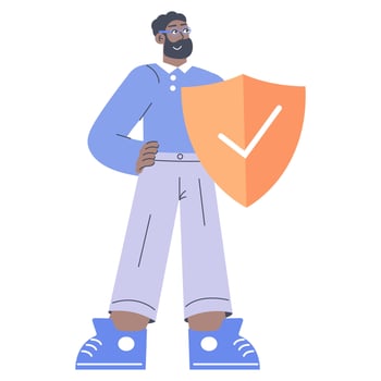 Businessman. Flat Illustration vector