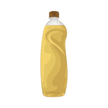 Illustration of cooking oil vector