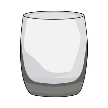 illustration of water glass vector