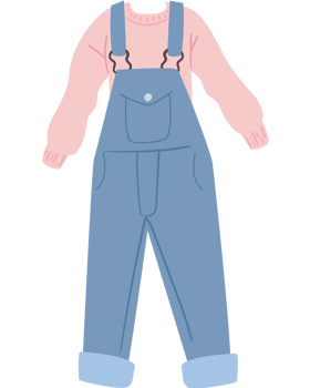 spring clothes fashion overalls png