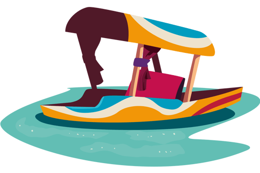 houseboat in the water png