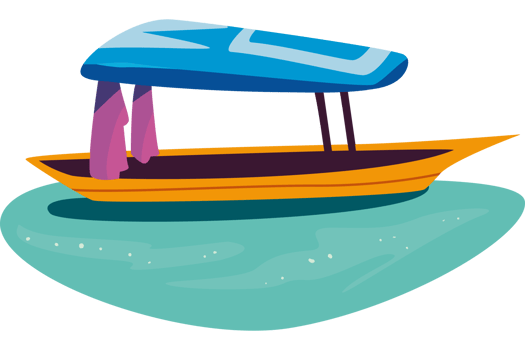 houseboat floating in dal lake png