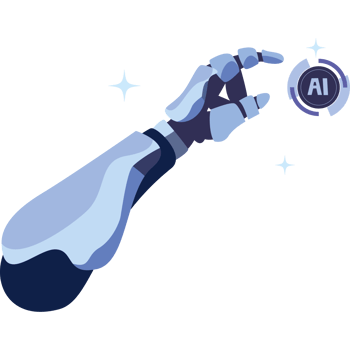 artificial intelligence robot hand png