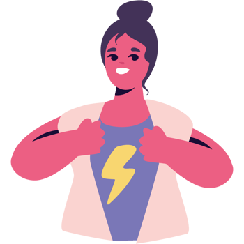 girl power strong woman png