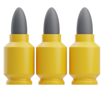 3D Police Training Cartridge Ammunition Simulation png