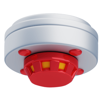 3D Smoke Detector For Firefighter Training png