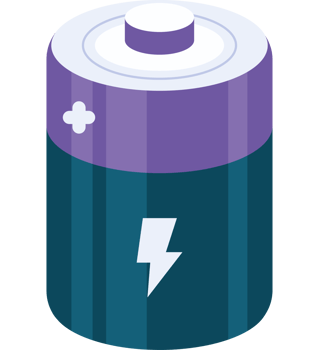 high performance battery indicator png