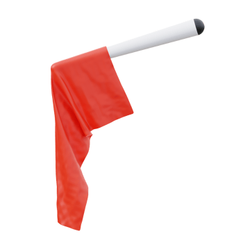3D Spanish Matador Red Cape Render png
