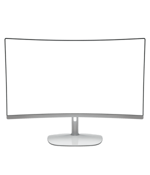Premium Transparent TV Mockup Template png
