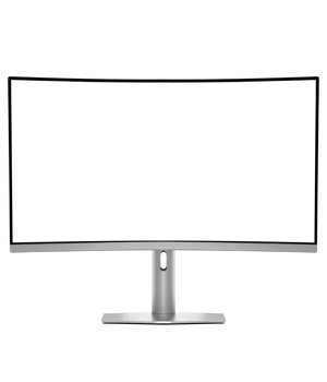 Modern Wide Gaming Monitor Design png