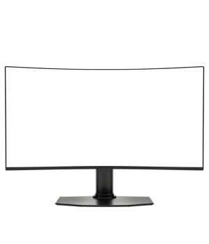 Stylish Curved LED Display png