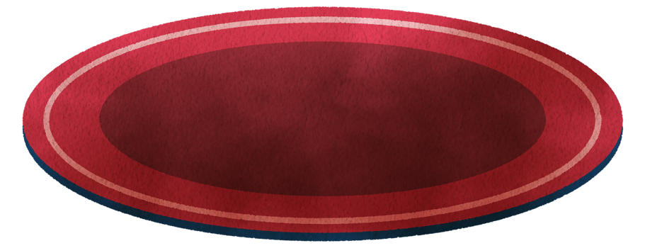 Round red sushi plate perfect for showcasing a variety of sushi dishes, adding a vibrant touch to your dining experience, hand-drawn watercolor painting illustration png