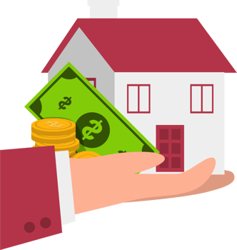 House purchase illustration png
