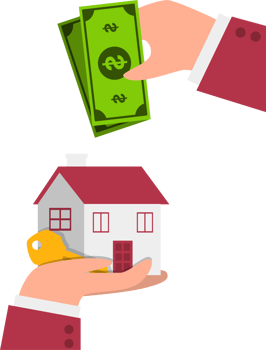 property sign off illustration png