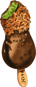 Ice Cream watercolor Handdrawn png