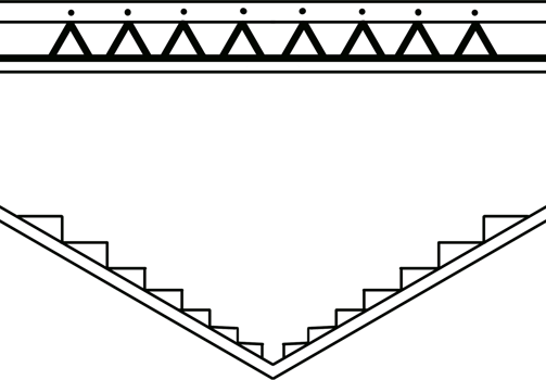 Triangle Frame Design, Hand Drawn Illustration png