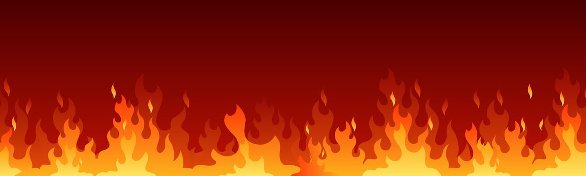 burning fire flame illustration silhouette vector