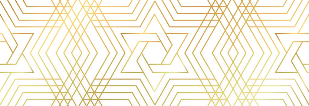 Star of David on a seamless background. vector