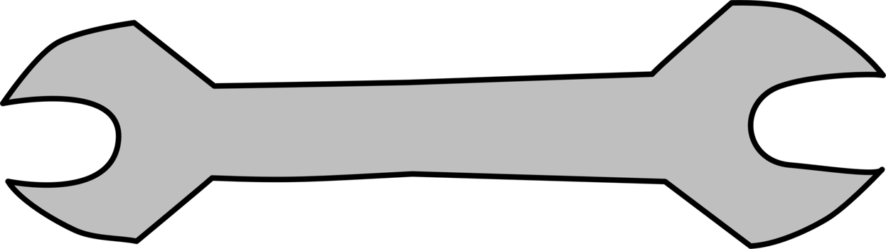 Open ended wrench png