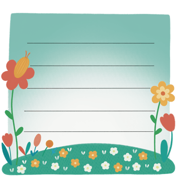 Sticker Writing Notes png