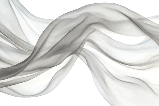 Elegant abstract wave of black and white sheer fabric, flowing and intertwined. Perfect for backgrounds, design, or creative use. png