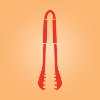 Barbecue cutlery trendy artwork perfect abstract illustration colorful applicable design vector