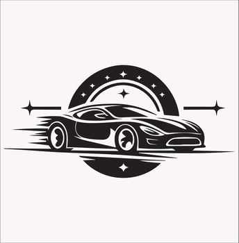 Car Logo Silhouette Illustrations Perfect for Branding vector