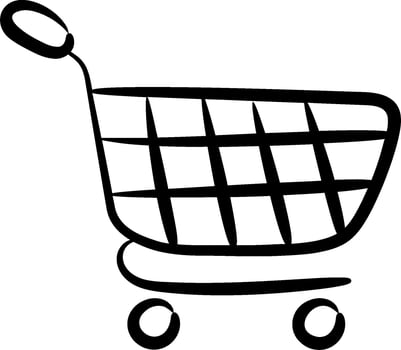 Shopping cart clipart free download vector